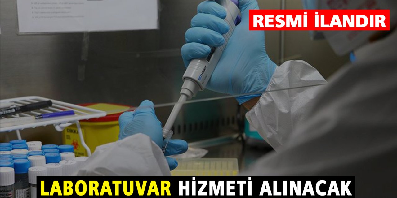 Laboratuvar Hizmeti Alınacaktır