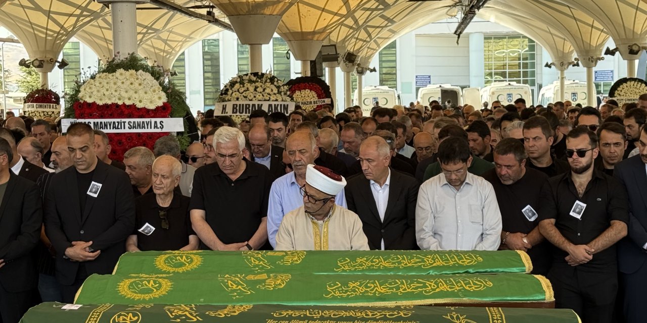 Vefat eden iş insanı Fatih Yücelik son yolculuğuna uğurlandı