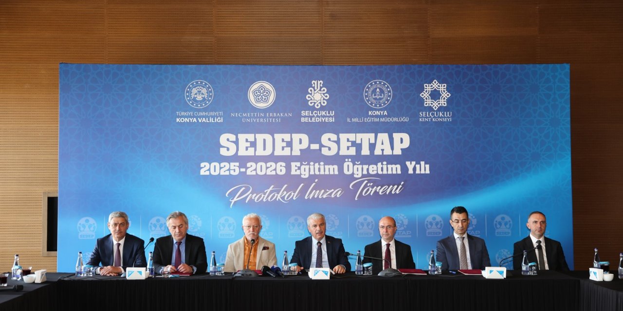 Konya'da eğitime değer katan protokol imzalandı!