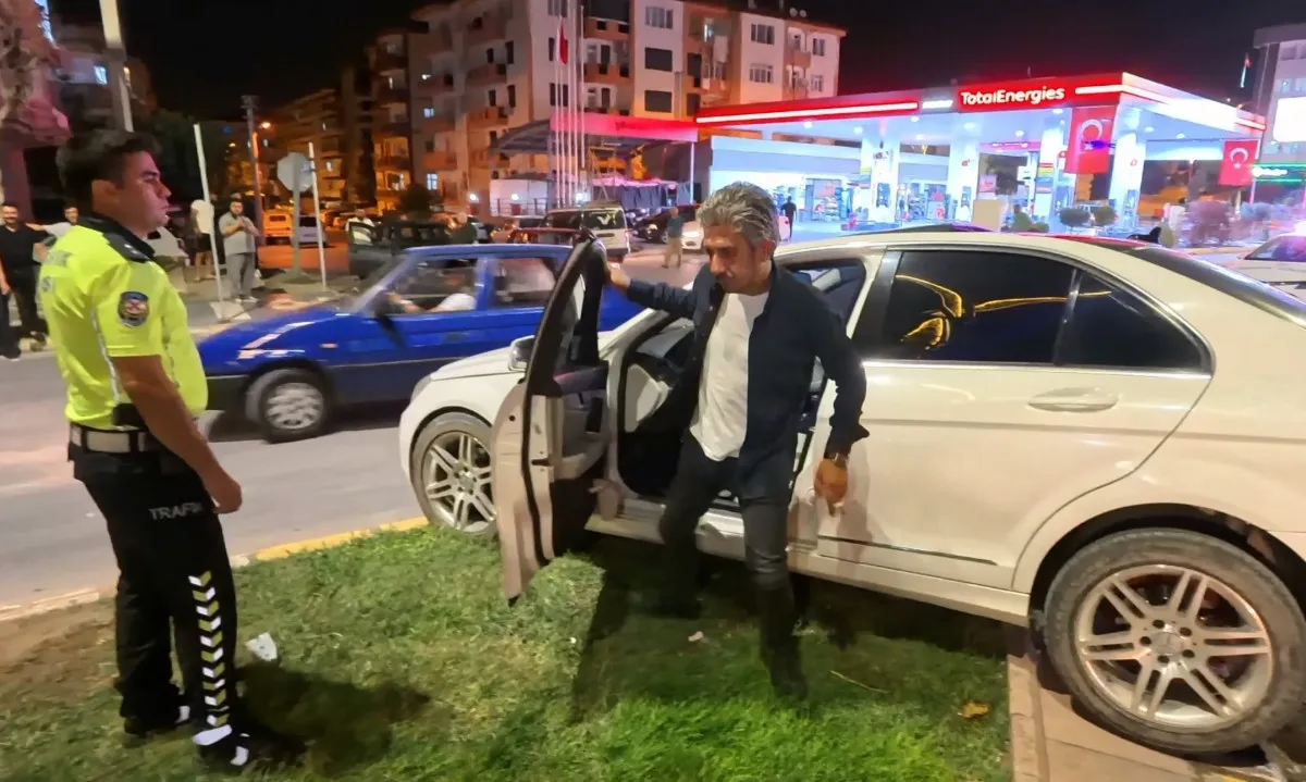 Alkollü sürücü, 'Hayvan mıyım ben' diyerek isyan etti!