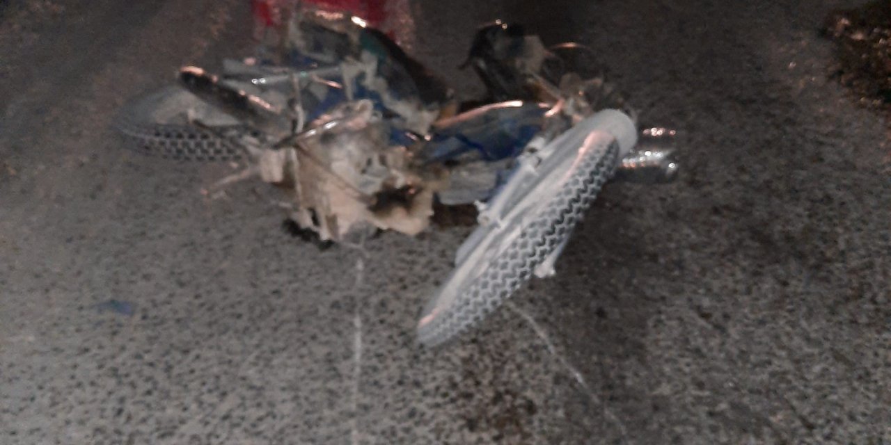 Konya’da otomobille motosiklet çarpıştı: 3 yaralı