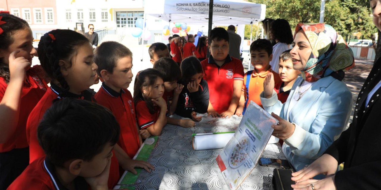 Karatay’da Miniklere Sağlıklı Yaşam Eğitimi