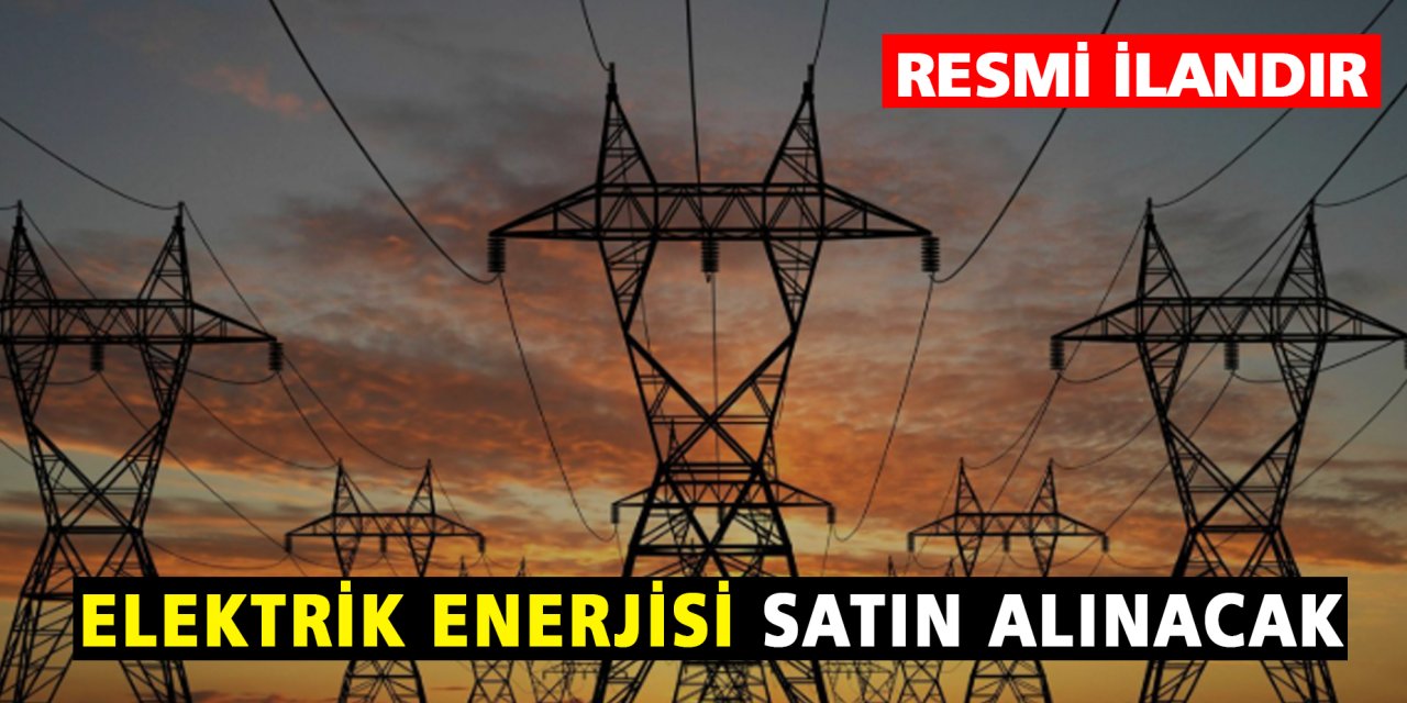 Elektrik Enerjisi Satın Alınacak