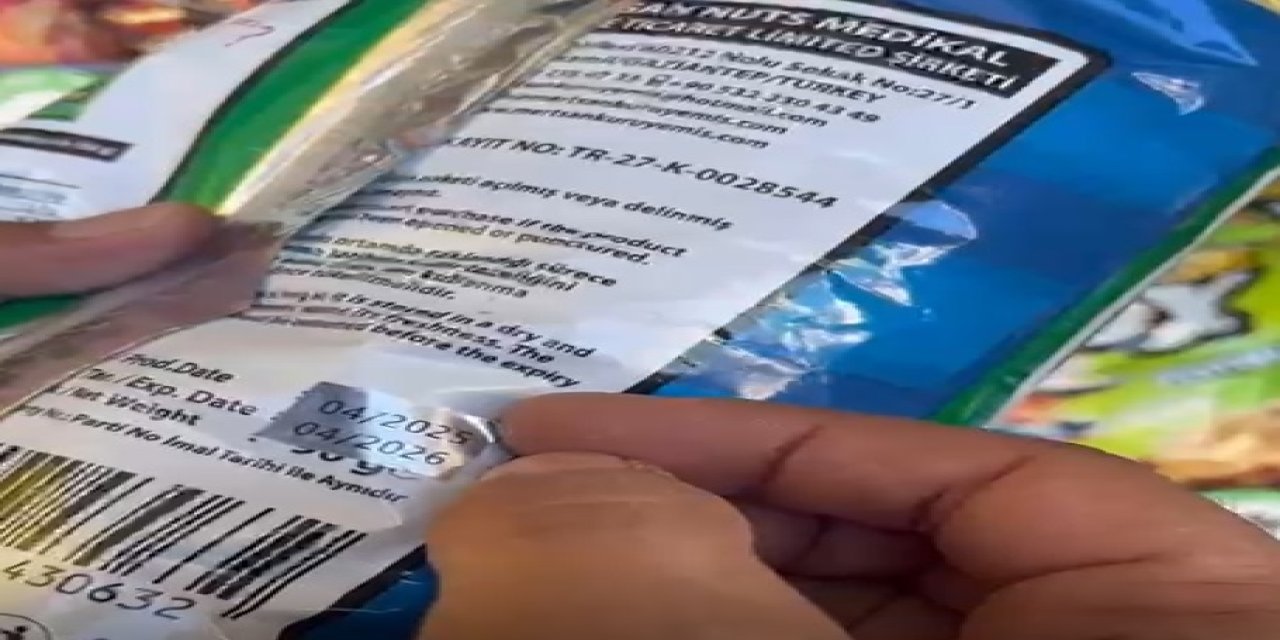 Son kullanma tarihi değiştirilmiş cipslere el konuldu