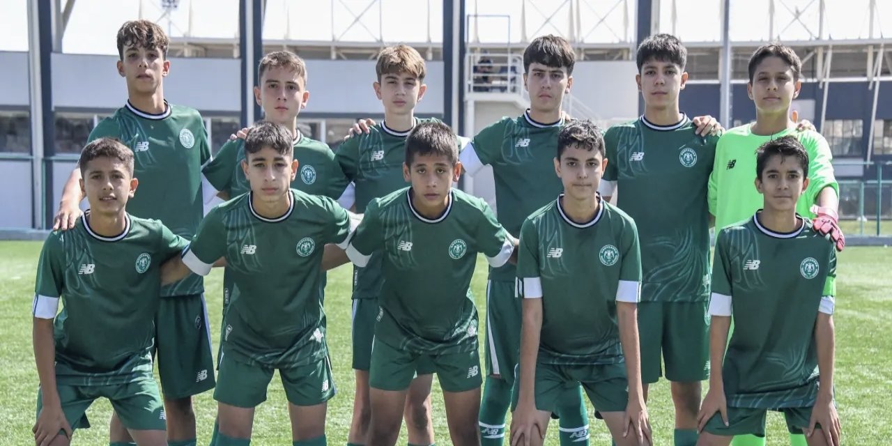 Konyaspor Akademi takımları haftayı puanlarla kapattı