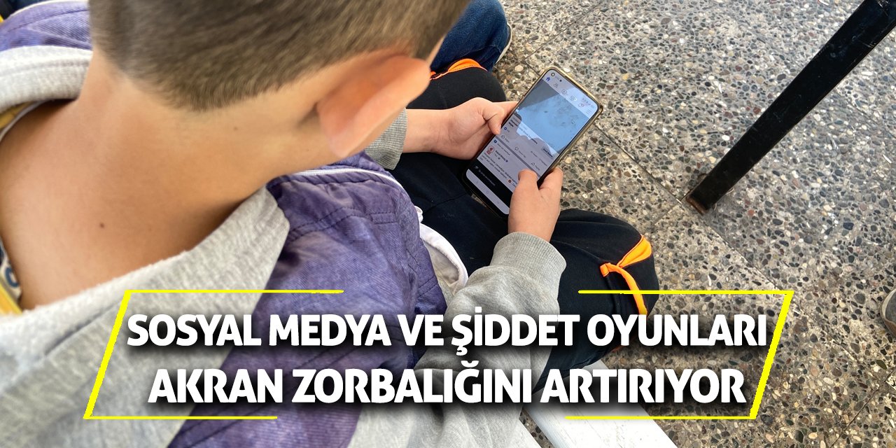 Sosyal medya ve şiddet oyunları akran zorbalığını artırıyor