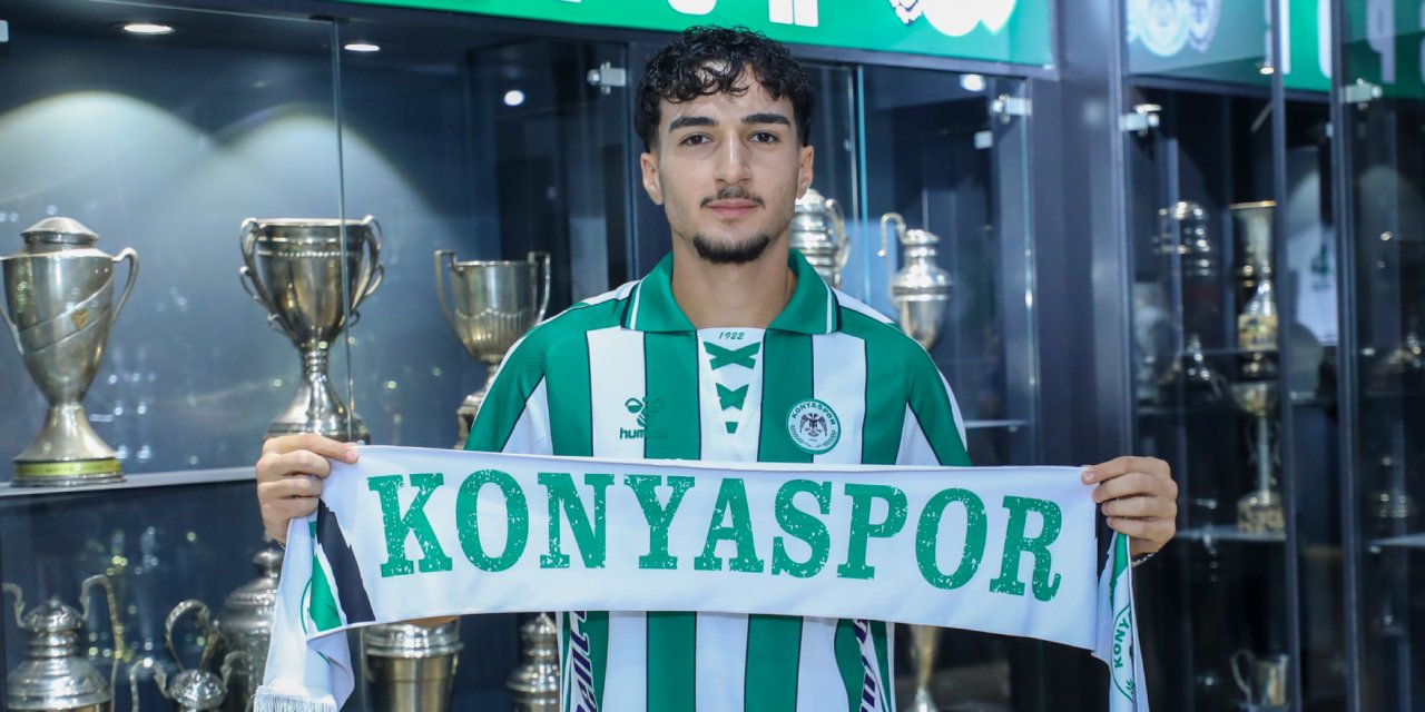 Konyaspor ile profesyonel sözleşme imzalayan genç oyuncudan açıklama