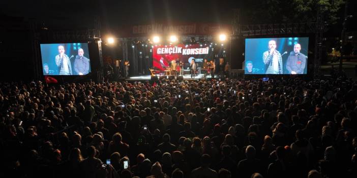 Konya Büyükşehir Belediyesi 'Gençlik Konseri' düzenledi