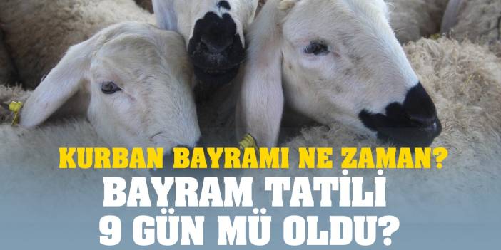 Kurban Bayramı Ne Zaman, Bayram Tatili 9 Gün Mü Oldu?