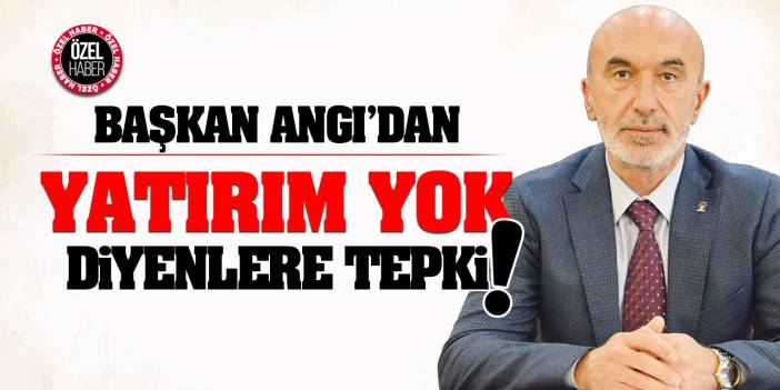 Başkan Angı’dan Konya'da yatırım yok diyenlere tepki!