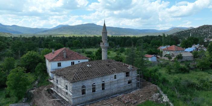 Konya Büyükşehir, 120 yıllık camiyi restore ediyor