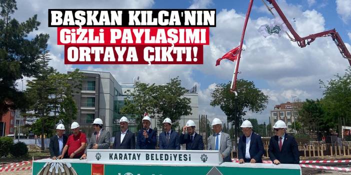 Başkan Kılca'nın Gizli Paylaşımı Ortaya Çıktı! İşte O Proje...