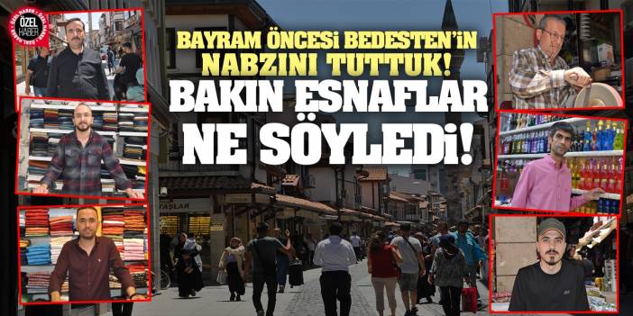 Konya’da Bayram Öncesi Çarşının Nabzını Tuttu! Bakın Esnaflar Neler Söyledi…