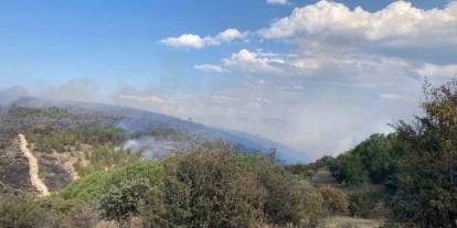 Bolu’da devam eden yangın Ankara istikametine yöneldi