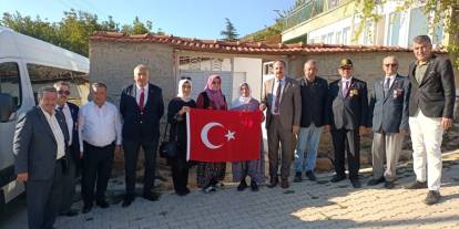 Konya'da şehit ve gazi ailelerine ziyaret edildi!