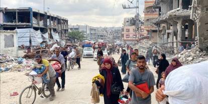 Gazze yönetimi, Gazze Şeridi'ndeki Filistinlilere yerlerinden ayrılmamaları çağrısı yaptı