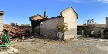 Konya'da yayla yerleşkesindeki yangın söndürüldü