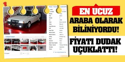 En ucuz araba olarak biliniyordu! Fiyatı dudak uçuklattı!