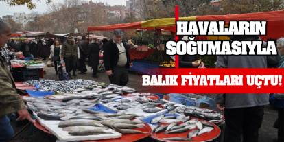 Havaların soğumasıyla balık fiyatları uçtu!