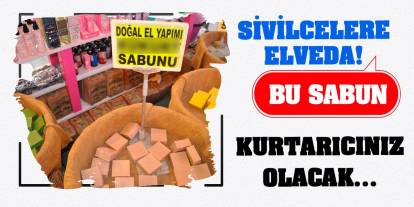 Sivilcelere Elveda! Bu Sabun Kurtarıcınız Olacak…