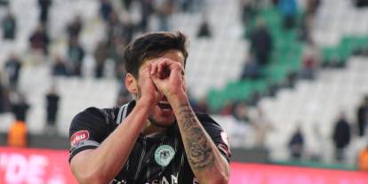 Konyaspor'da Umut'un gol hasreti sona erdi! 118 gün sonra gelen golün ardından 'Mavişim' sürprizi