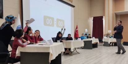 Konya'da bilgi yarışmasında ilçe finali yapıldı