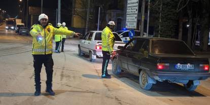 Ereğli’de yılbaşında polisten sıkı denetim