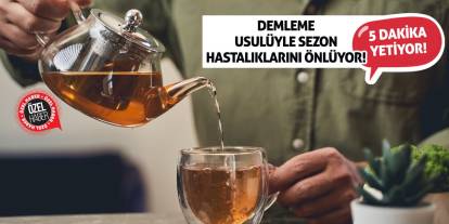 Demleme Usulüyle Sezon Hastalıklarını Önlüyor! 5 Dakika Yetiyor!