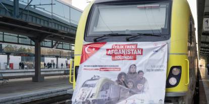 21'inci İyilik Treni Afganistan'a ulaştı