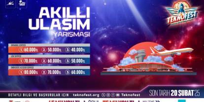 TEKNOFEST Akıllı Ulaşım Yarışması'na başvurular sürüyor