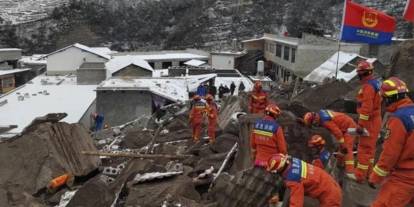 Çin'de heyelan faciası: 10 ev toprak altında kaldı, 30 kişi kayıp