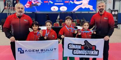 Sinan Gümüştekin Spor Kulübü'nden 4 madalya