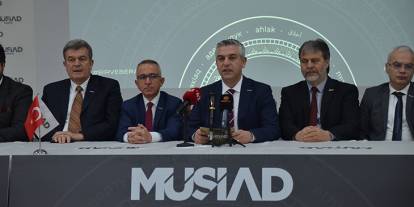 MÜSİAD Konya Şube Başkanı Ulular basın toplantısı düzenledi