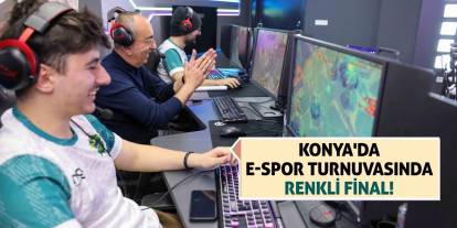 Konya'da E-Spor Turnuvasında Renkli Final!