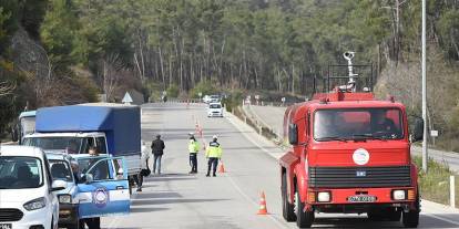 Ormanlık alanda çıkan yangın kontrol altına alındı