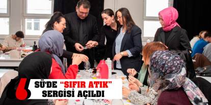 SÜ'de 'Sıfır Atık' sergisi açıldı