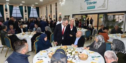 Seydişehir'de şehit aileleri ve gaziler iftarda bir araya geldi