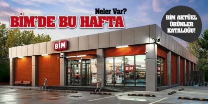 BİM'de bu hafta neler var? BİM aktüel 25 Mart 2025 kataloğu