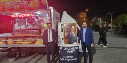 Anahtar Parti Konya’dan lokma ikramı