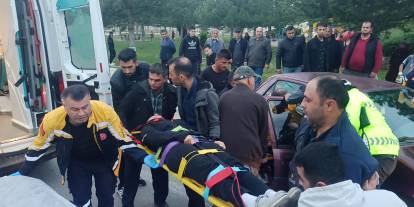 Konya'da trafik kazası: 3 yaralı