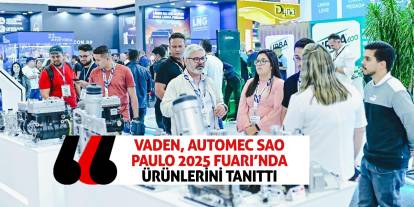 Vaden, Automec Sao Paulo 2025 Fuarı’nda Ürünlerini Tanıttı