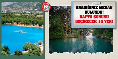 Aradığınız mekan bulundu! Hafta sonunu geçirecek 10 yer!