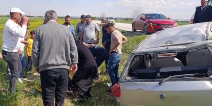 Kulu'da otomobil takla attı: 1 yaralı