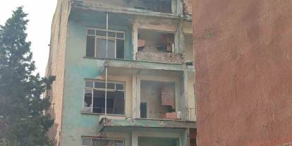 Konya’da boş apartmanda yangın paniği