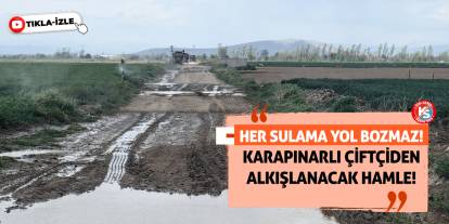 Her Sulama Yol Bozmaz! Karapınarlı Çiftçiden Alkışlanacak Hamle