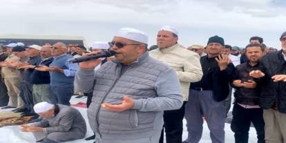 Konya’da kuraklık nedeniyle yağmur duası yapıldı