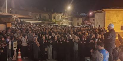 Konya'da hacı adayları dualarla uğurlandı!