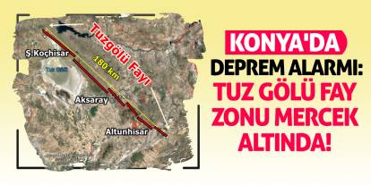 Konya'da Deprem Alarmı: Tuz Gölü Fay Zonu Mercek Altında!