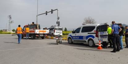 Konya'da trafik kazalarında 3 kişi yaralandı