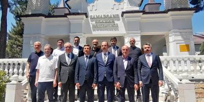 Başkan Altay, Gönül Coğrafyasının Kalbi Semerkant’ta Temaslarda Bulundu